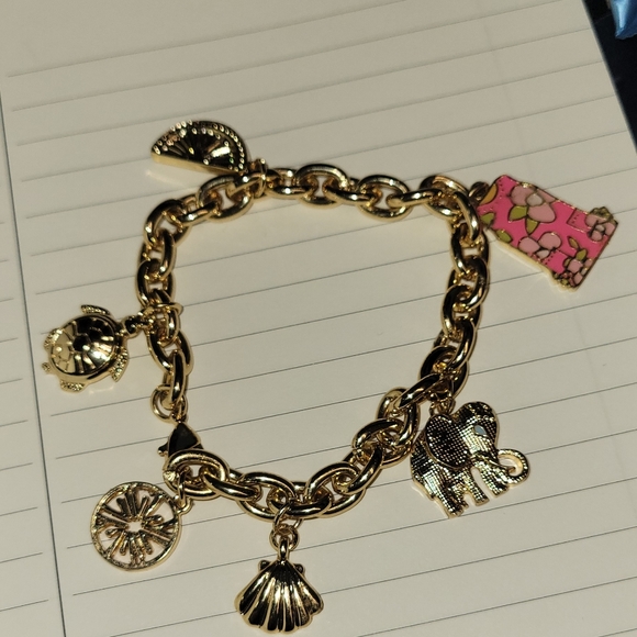 Lilly Pulitzer Jewelry Lilly Pulitzer Charm Bracelet Poshmark
